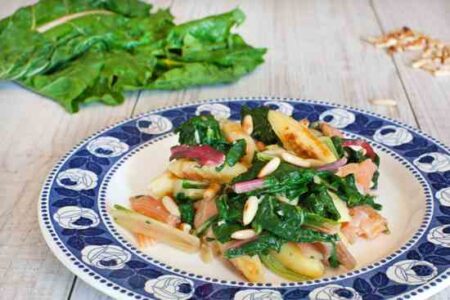 Sunflower Seed Swiss Chard Recipe Image